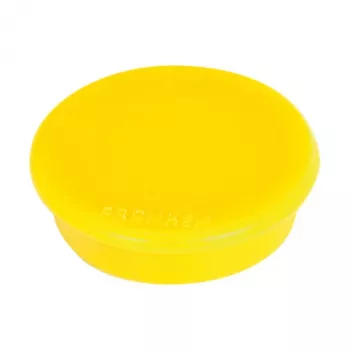 FRANKEN Magnet HM20 04 rund 24 mm gelb 10 Stück/Pack