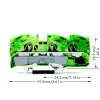 WAGO 2016-1307 3-Leiter-Erdungsklemme, 16 mm²