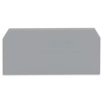 WAGO 280-308 End- und Zwischenplatte - Grau - 2,5 mm² - 52,5 mm x 28 mm - 2,41 g