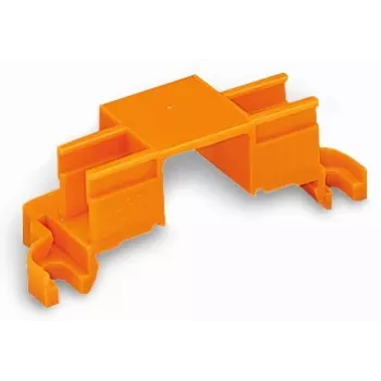 WAGO 243-112 Montageadapter für 4 Steckverbinder, Serie 243, Orange