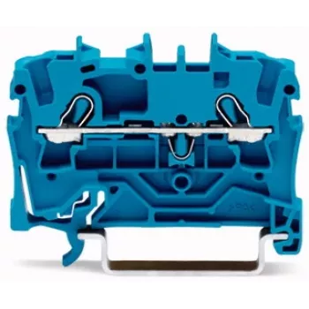 WAGO 2002-1204 4-Leiter Push-in-Klemmenblock, 2,5 mm², 800 V, grau