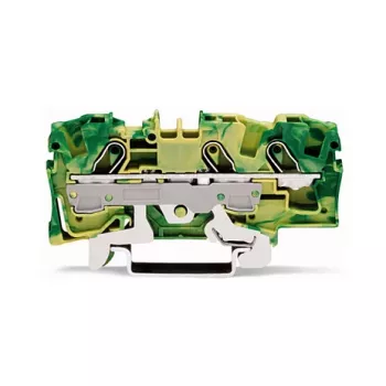 WAGO 2006-1307 3-Leiter-Erdungsklemme, 6 mm²