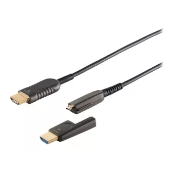 ShiverPeaks S-Impuls HDMI-Kabel 1,5 m - HDMI-Stecker auf Micro-HDMI-Stecker - 4K @30 Hz - Schwarz