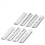 Phoenix Contact Terminal Block Markers - Weiß - 4 mm - 10 Stück (0808626:0011)