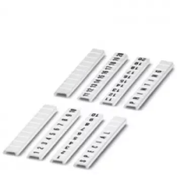 Phoenix Contact Terminal Block Markers - Weiß - 4 mm - 10 Stück (0808626:0011)