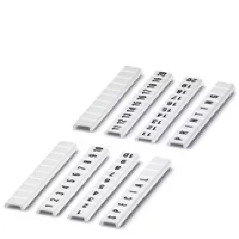 Phoenix Contact Terminal Block Markers - Weiß - 4 mm - 10 Stück (0808626:0011)
