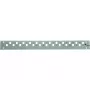 Telegärtner H02025A0543 Cat.6A Shielded RJ45 Keystone Jack, Tool-Free, Silver/Black