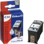 Pelikan Remanufactured Ink Cartridge für Canon PG-40 (Schwarz, High Yield)