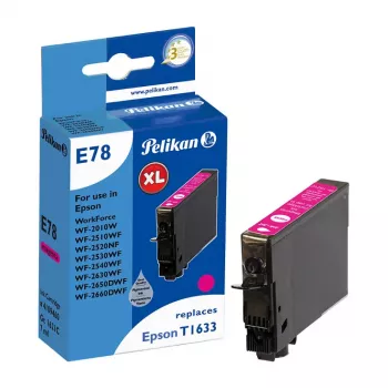 Pelikan Kompatible Tintenpatrone für Epson T1633 Magenta (3,1 ml) - 1er-Pack