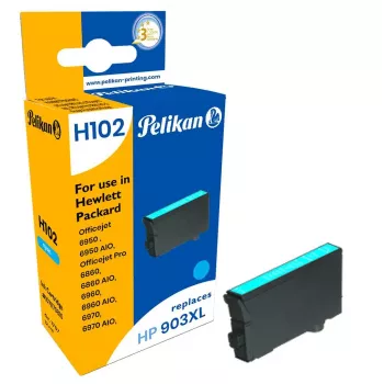 Pelikan kompatible Tintenpatrone für HP 903XL (T6M03AE), Cyan