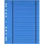 WEKRE 50 Trennblätter, A4, 190 g/m2, Blau (951040850IF)
