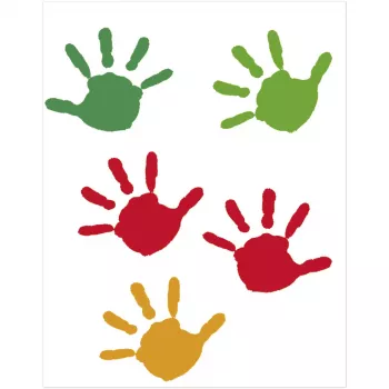 DAIBER Hands 13x18 Portrait-Fotoalben für Kinder - 25er-Pack