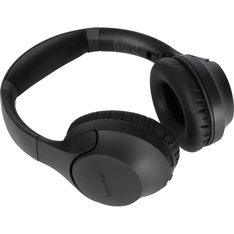 TechniSat Stereoman 3 BT Kabellose Bluetooth Over-Ear Kopfhörer Schwarz