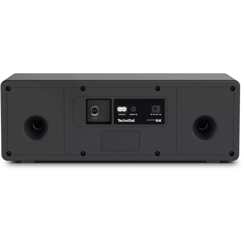 TechniSat CABLESTAR 400 DAB+ Radio mit Bluetooth, 2 x 10 W, Schwarz