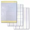 Dyckhoff Mojito Cocktail Checkered Geschirrtuch-Set 3-teilig 50x70 cm