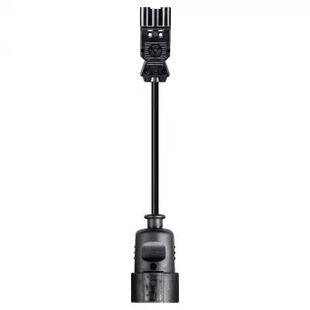 Kindermann Stromkabel 0,5 m Schuko auf Wieland GST18i3 Schwarz