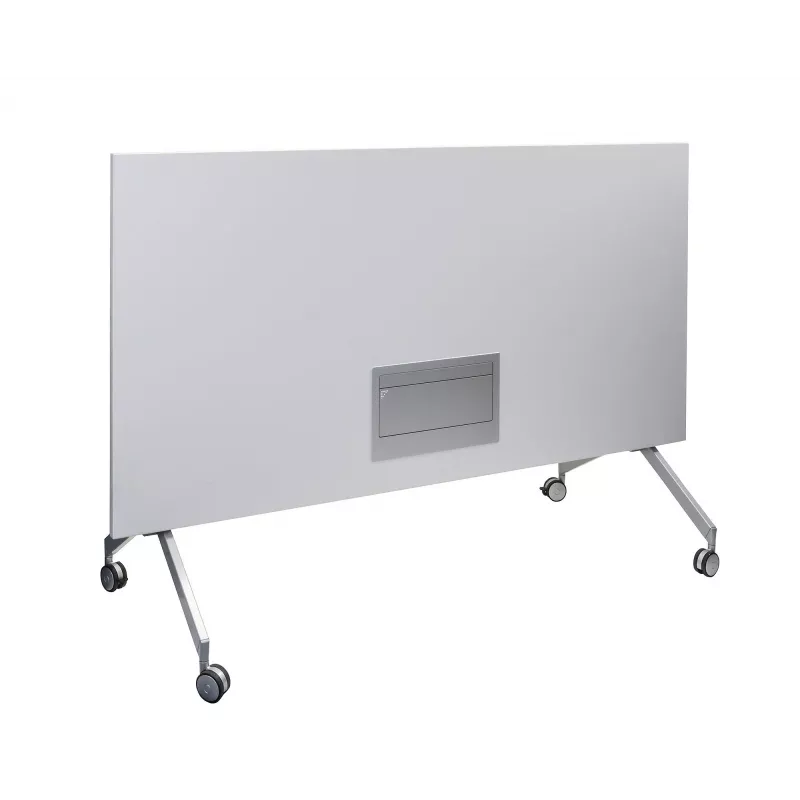 Kindermann Flush Protective Cover for CablePort Standard Box - Silver Anodized Aluminum