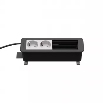 Kindermann CP Office Desk 4-Fold 2x Power Outlet Tischmodul