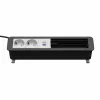 Kindermann CP Office Desk 6-Fold 2x Schuko 1x USB A/C Schreibtisch-Anschluss-Hub