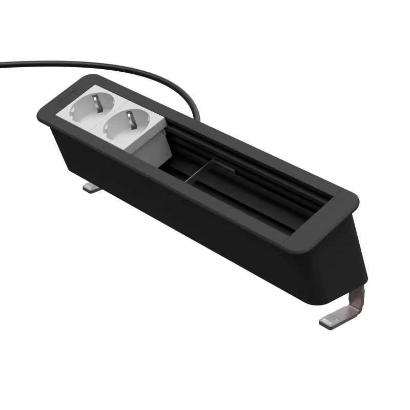 Kindermann CP Office Desk 6-Fach 2 x Power Desk Connection Panel