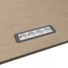 Kindermann CP Office Frame 4-Way 4 x Power Socket (7551000204)