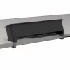 Kindermann CP Office Desk Power & Connectivity Unit, 6 Slots, 3x Schuko Outlets, 1x USB-C PD 60W, 3m Cable, Silver