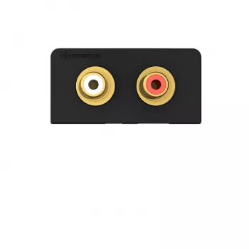Kindermann Audio-Anschlussmodul L/R Anthrazit KIN 7457000510