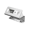 Kindermann CablePort desk² 4-fach 1x Schuko-Steckdose 1x USB-A-Laden Silber
