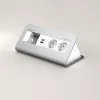 Kindermann CP desk² 80 4-Slot 2x Power USB Desktop-Anschlusspanel