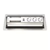 Kindermann CP Standard² VA 6f. 3xStr, 1xUSB Tischanschlussfeld