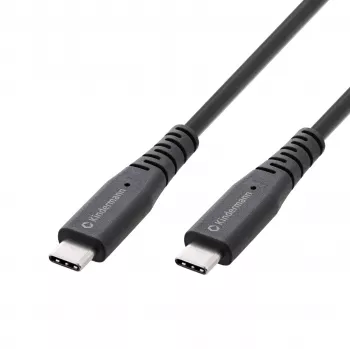 Kindermann USB 4.0 Kabel 1m USB-C auf USB-C - Kabel - Digital/Daten