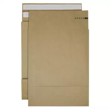 Bong Faltenversandtaschen e-Green ca. DIN C3 ohne Fenster Braun mit 12,0 cm Falte 200 Stück