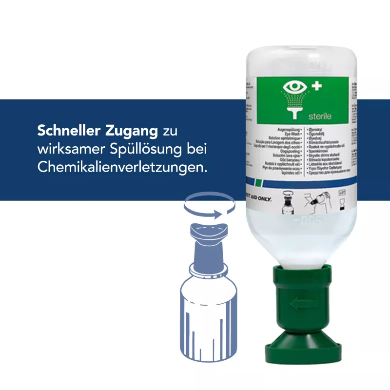 First Aid Only Augenspülflasche 500 ml