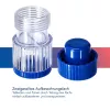 First Aid Only Tablettenzerkleinerer Blau Transparent
