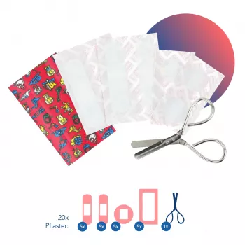 First Aid Only 20 Pflaster Kinder P-10032 sortiert