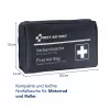 First Aid Only Motorcycle First Aid Kit DIN 13167 Blue with Warning Vest