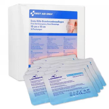 First Aid Only Burn Dressing P-91400 00 Transparent 10 Stück