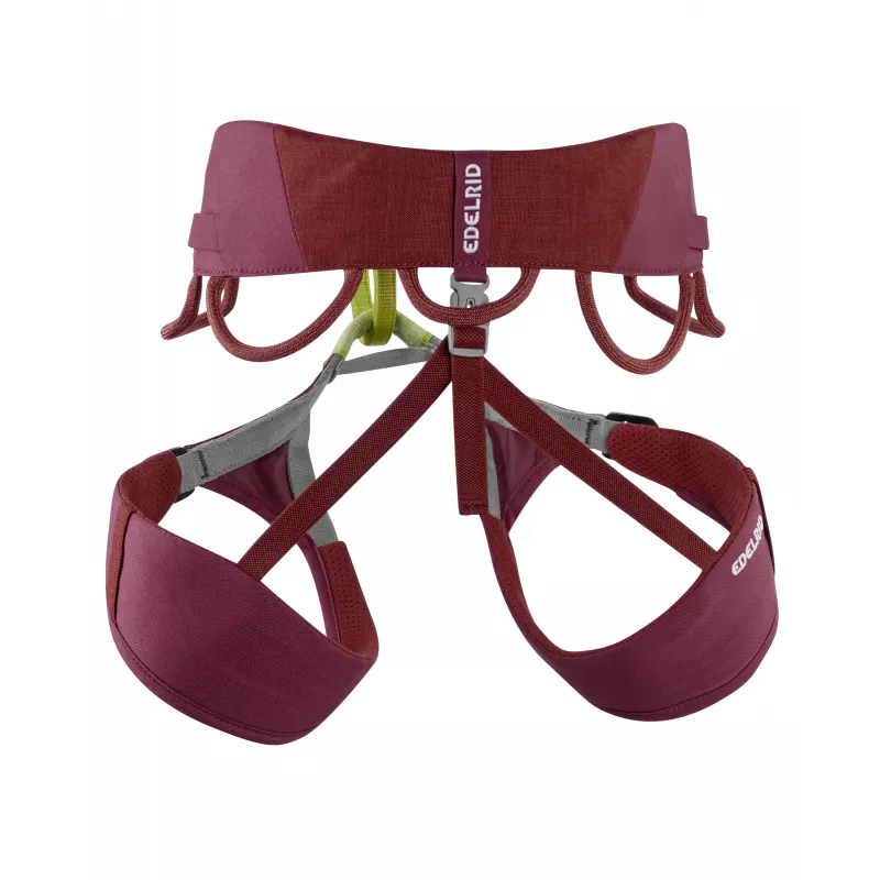 EDELRID Jayne IV Klettergurt - Rhabarberrot - XL - Damen