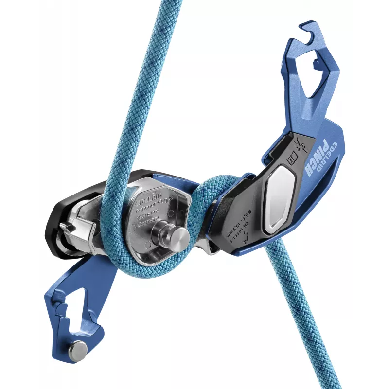 EDELRID Pinch Sicherungsgerät mit Bremsunterstützung - Blue Night