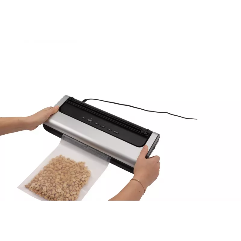 AddLiving Vakuumierer V100 (3200) Schwarz/Silber mit Nass- und Trockenfunktion