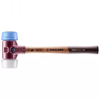 HALDER SIMPLEX Soft-Face-Hammer 50 mm TPE-soft / Superplastic