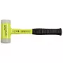 Halder SUPERCRAFT Soft-Face Schonhammer GG 50, gelb, bruchsicherer Stiel