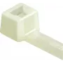 HellermannTyton T80R-PA66-NA-C1 Kabelbinder, innenverzahnt, T-Serie, 210mm x 4,7mm, transparent, 100er-Pack