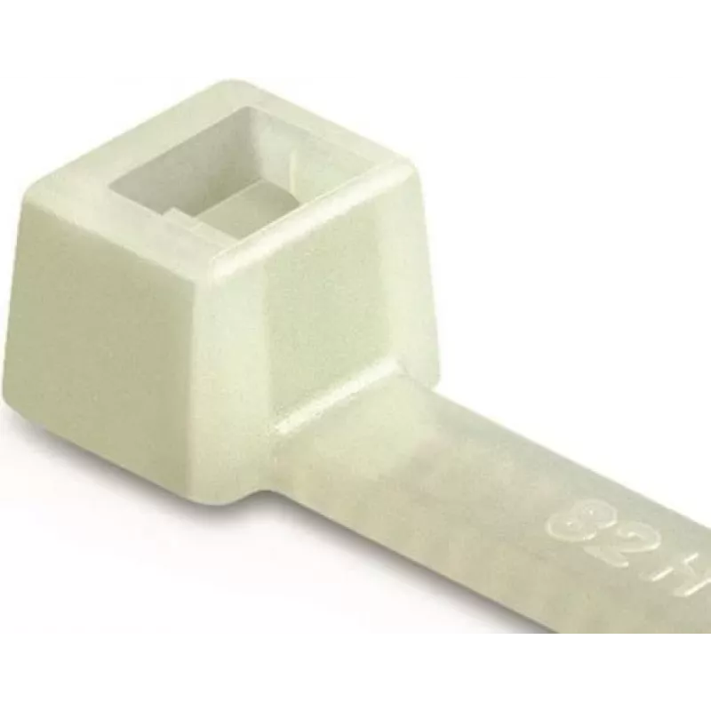 HellermannTyton T80I-PA66-NA-C1 Transparente Kabelbinder, 300 x 4,7 mm, 100 Stück