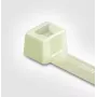 HellermannTyton T-Series Inside Serrated Cable Tie, 390mm x 7,6mm, Transparent, PA66, 100er-Pack (111-12019)