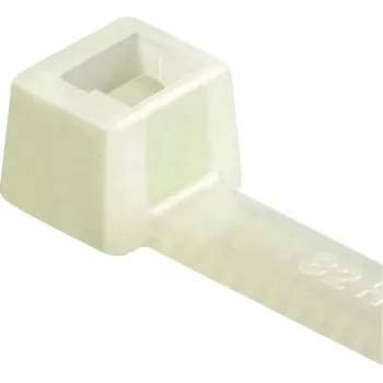 HellermannTyton T-Series Kabelbinder mit Innenverzahnung, 365mm x 7,6mm, PA66, naturfarben (transparent), 100 Stück (111-14819)