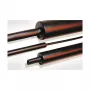 HellermannTyton TREDUX-MA47-30/8 PO-X BK 6 Schrumpfschlauch, vernetztes Polyolefin, 30mm auf 8mm, Schwarz, 1m, Packung mit 6 Stück