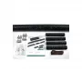 HellermannTyton LVK-C-5x6-25-PO-X-BK Wärmeschrumpf-Stoßverbindungs-Set mit Schraubverbindern 380-04015, Schwarz