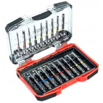 Conmetall Meister 18-teiliges Bit-Set mit magnetischem Halter