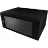 ALLNET ALL-SMC6622SCHWARZ 19 Zoll 2U Rackgehäuse für Medienkonverter, 16 Steckplätze, Schwarz